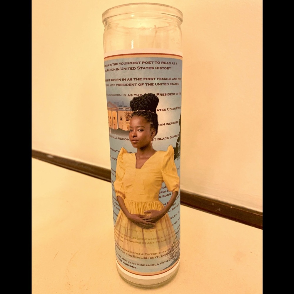 NWOP Amanda Gorman Prayer Candle